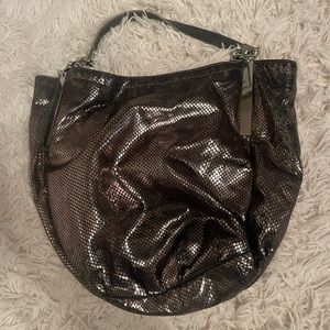 Michael Kors Solver Snakeskin Purse